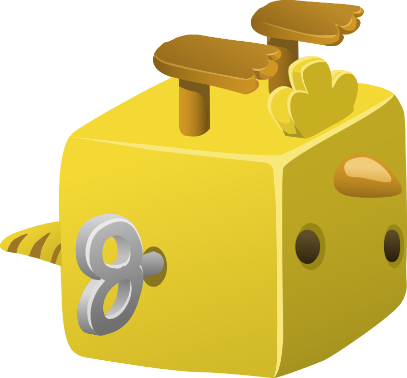 Cubimal Clipart Free For Download - Clip Art (800x744), Png Download