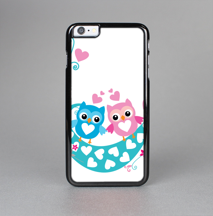 The Pink & Blue Vector Love Birds Skin-sert Case For - Valentine's Day (720x731), Png Download