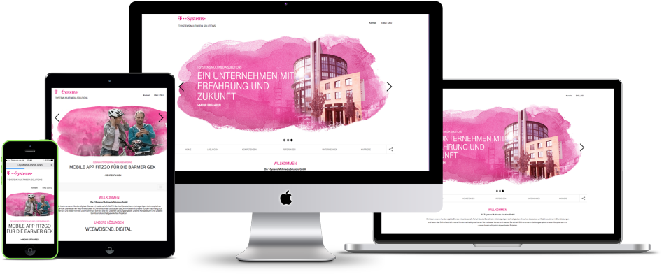 T-systems Mms Corporate Website - Museum Theme Wordpress (1024x534), Png Download