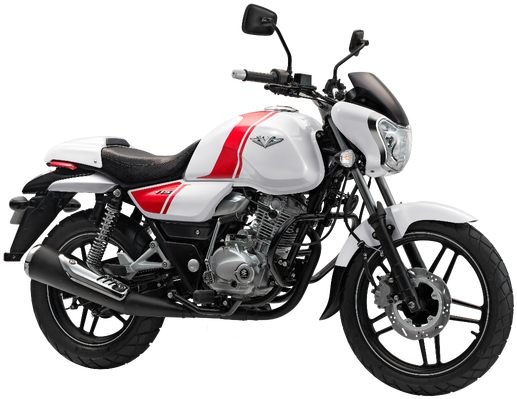 One Lakh Bajaj V Bikes Sold In 120 Days Of Launch - Bajaj V White Colour (812x609), Png Download