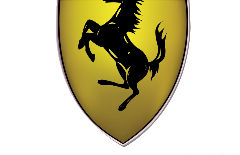 P Car Wallpaper Galleryautomo - Ferrari Logo (1024x600), Png Download