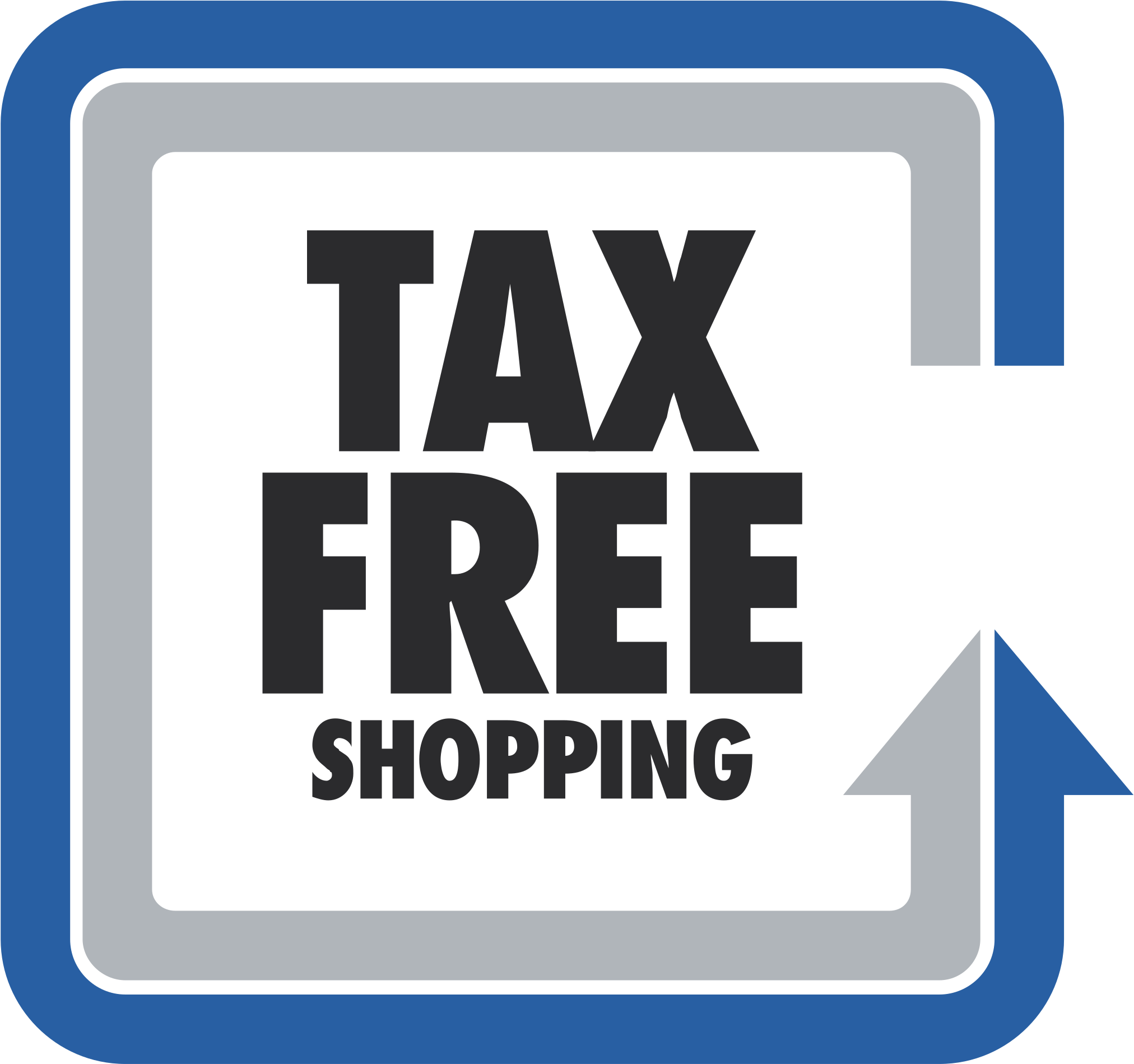Tax Free Shopping Logo Png Transparent - Tax Free Shopping Logo (2400x2400), Png Download