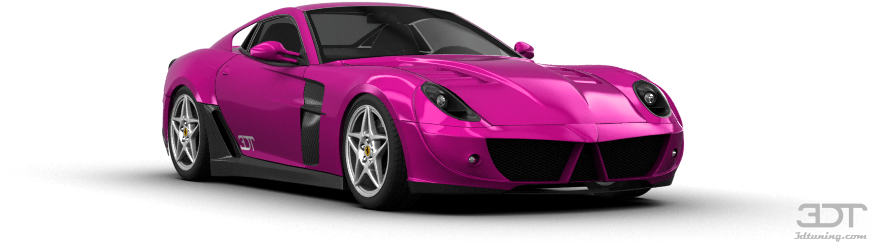Ferrari 599 Coupe 2011 Tuning - 2011 (1004x373), Png Download