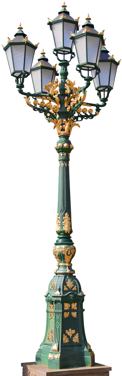 Lantern Lighting Schmiedeeisern Free - Faroles Antiguos En Png (687x1280), Png Download