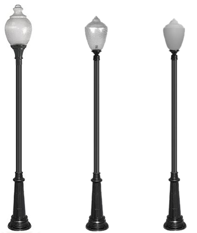 Decorative Street And Courtyard Lighting - Street Light (470x470), Png Download