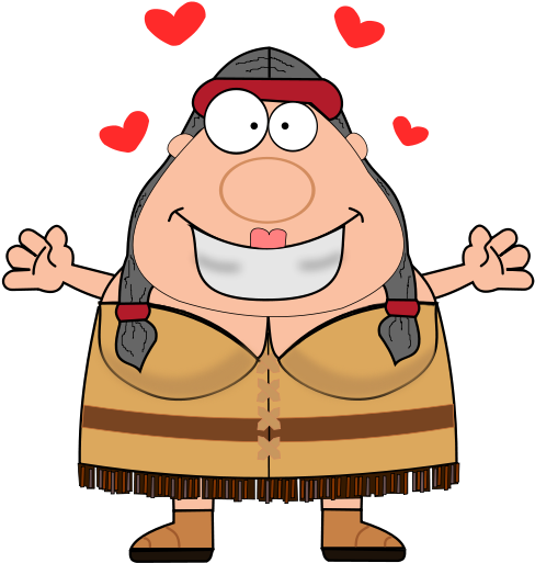 Free Kissmiss - Indios Dibujos Animados (566x800), Png Download