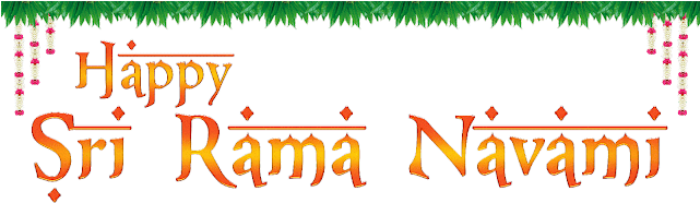Happy Sri Rama Navami Wishes - Library (640x198), Png Download