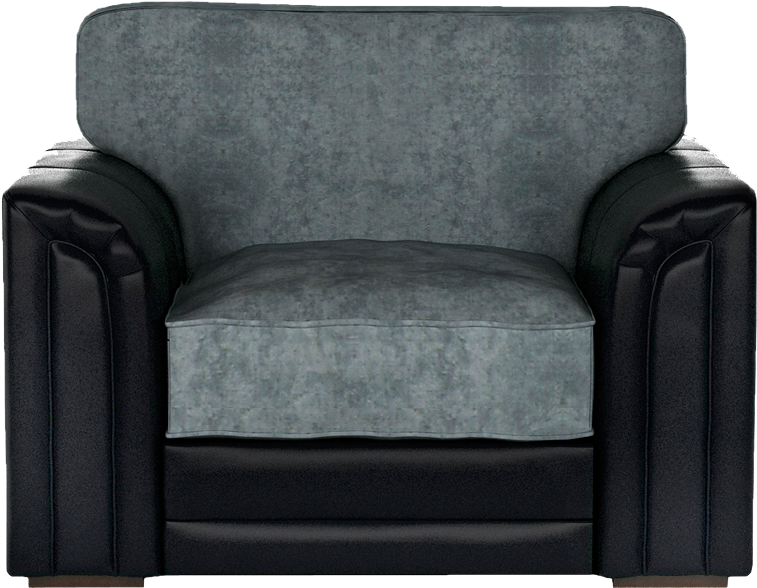 Black And Grey Chair (1280x630), Png Download