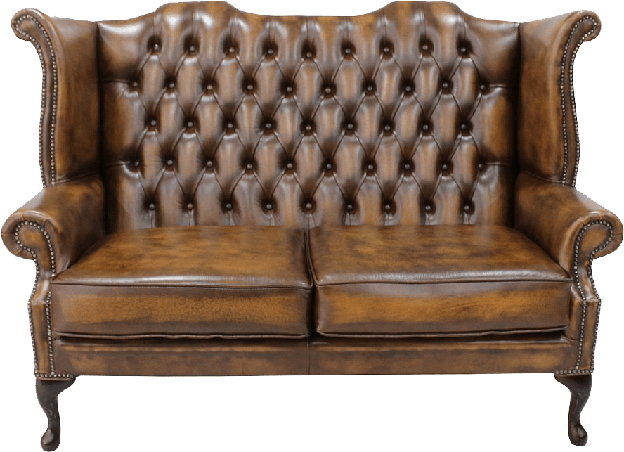 Winchester Leather Ltd Chesterfield 3 + 2.5 Seater (915x656), Png Download