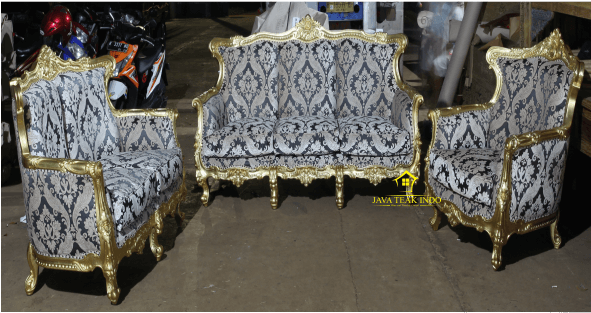 Gold Leaf Sofa Roma - Club Chair (590x590), Png Download