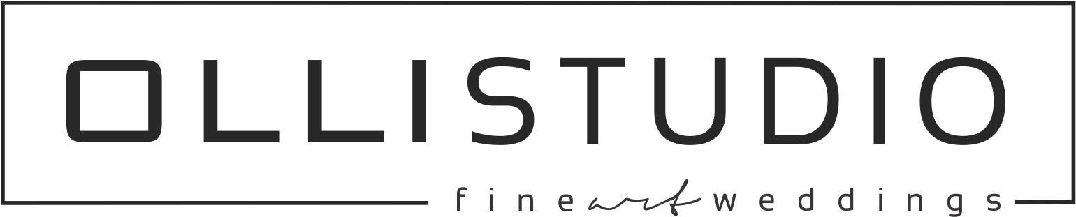 Olli Studio Nyc Wedding Photography & Nj Cinematography - Wedding Studio Logo Png (1709x506), Png Download