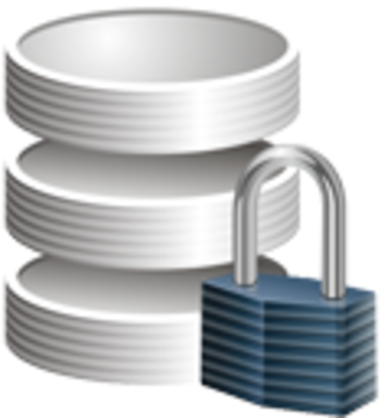 Database Lock 19 Image - Database Security Icon Png (600x600), Png Download