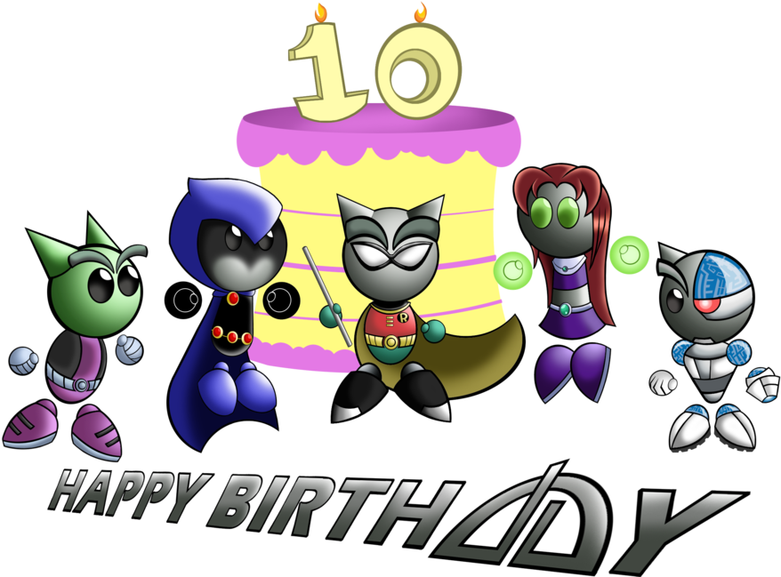 Happy 10th Birthday Transparent Background Png - Boy Tenth Happy 10th Birthday (900x656), Png Download