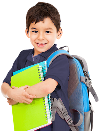 Inspire Lifelong Courage To Cultivate Character - Child Student Png (341x509), Png Download