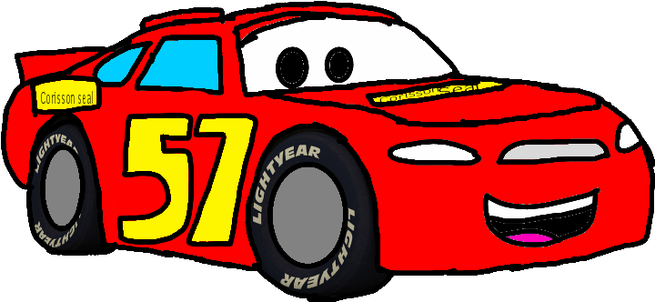 Racer 57 Artwork 2nd - Charlotte Springs Speedway Piston Cup (854x480), Png Download