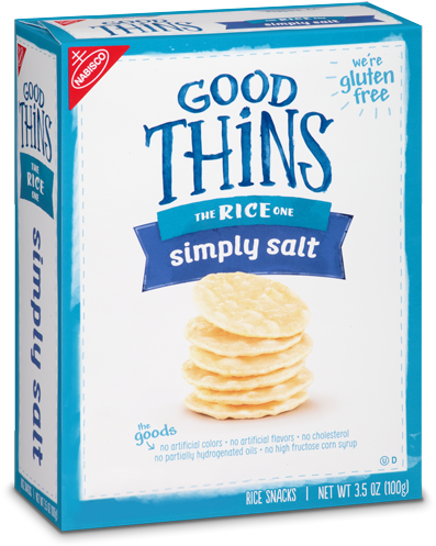 Good Thins Crackers (415x500), Png Download