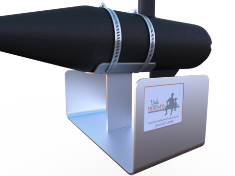 New Minnow Fin Can Give You A Real Edge Fishing For - Trolling Motor (480x360), Png Download