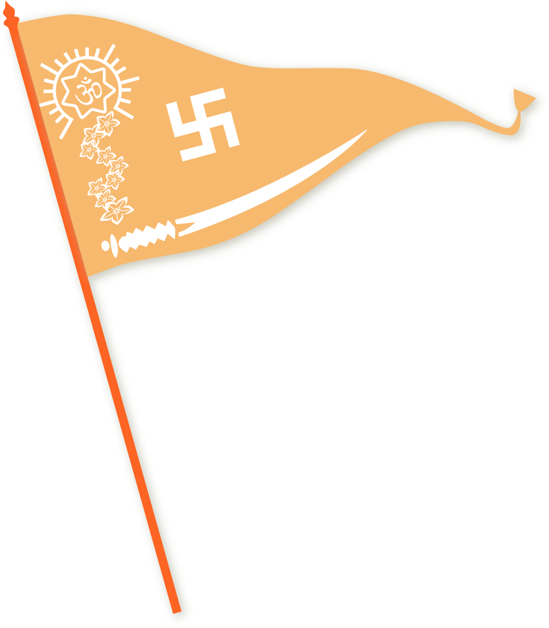 अखिल भारतीय हिन्दू महासभा - Akhila Bharat Hindu Mahasabha (1200x1385), Png Download