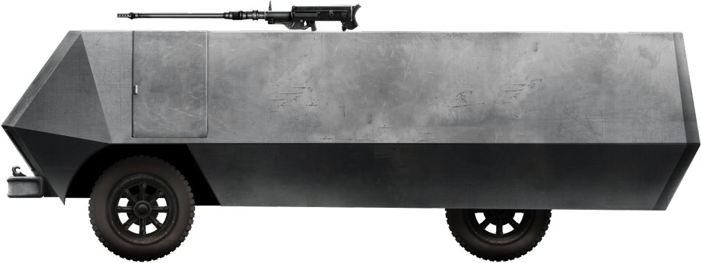 The Carro Protetto Trasporto Truppa Su Autotelaio Fiat - Firearm (1024x382), Png Download