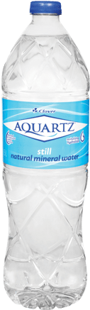 Aquartz Pure Still Natural Mineral Water - Water (340x450), Png Download