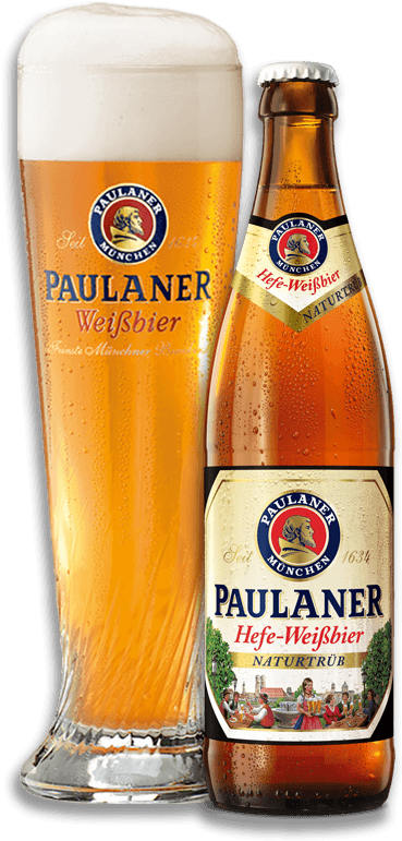 Download HD Hefe-weißbier Naturtrüb - Paulaner Hefe Weißbier Naturtrüb