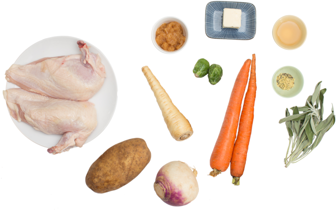 Roasted Vegetables Png - Vegetables From Above Png (700x477), Png Download