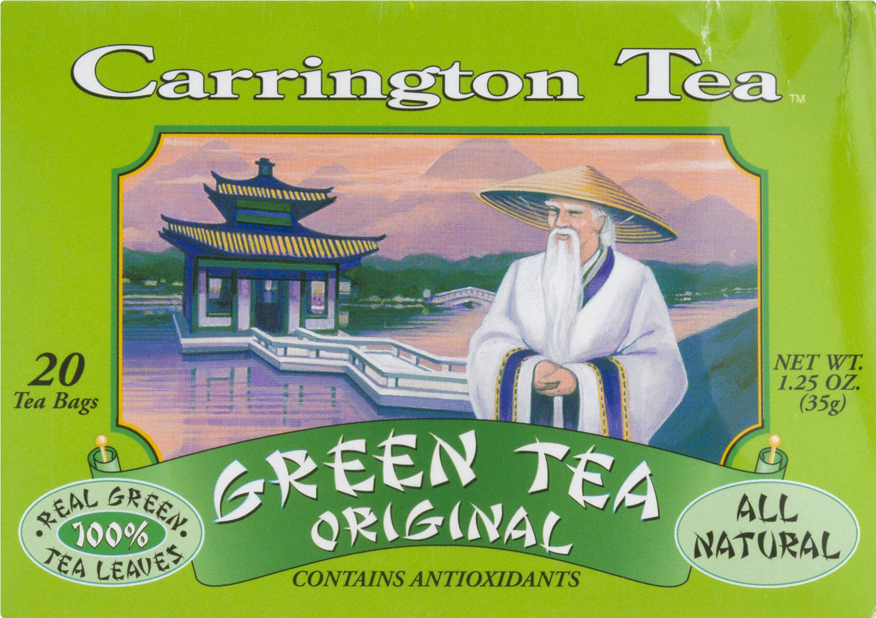 Carrington Farms Green Tea Original - Carrington Tea (1800x1800), Png Download