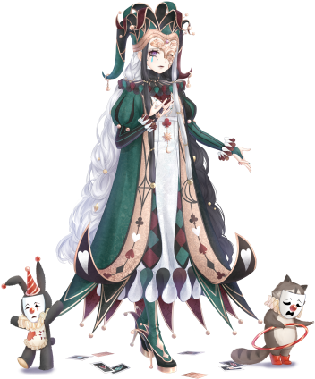 Joker Diamond Mask - Love Nikki Joker Diamond Mask (379x464), Png Download