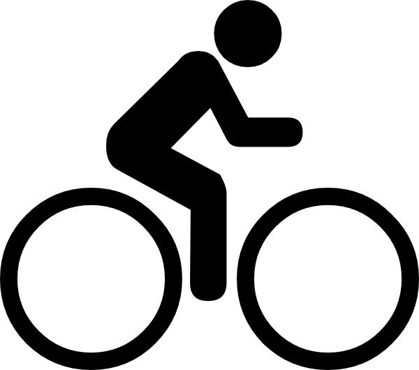 Bike Graphic Clip Art - Bike Lane Icon Png (600x530), Png Download