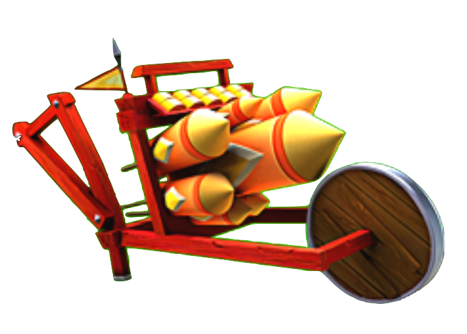 Fireworks Cart Cropped - Fireworks Cart (682x488), Png Download