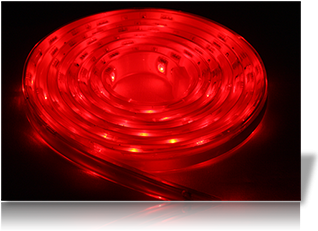 Details - Llb-453r-01-05 Lunasea Flexible Strip Led - 5m W/connector (350x350), Png Download