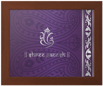 Ganesha, Hindu Wedding Card, Royal Rajasthan, India - Crest (400x400), Png Download