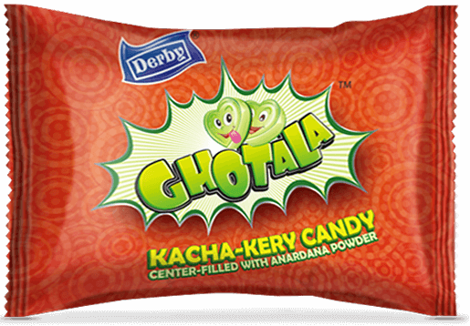 Kacha Kery Flavoured Candy - Confectionery Packaging Plain Designs (515x358), Png Download