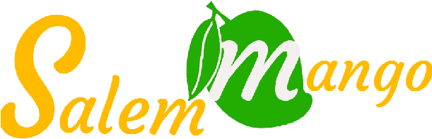 Salem Mango - Organic Logo Mango (610x226), Png Download