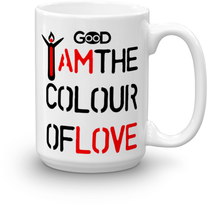 I Am The Colour Of Love Personalised Ceramic Tea Coffee - Tea (1000x1000), Png Download