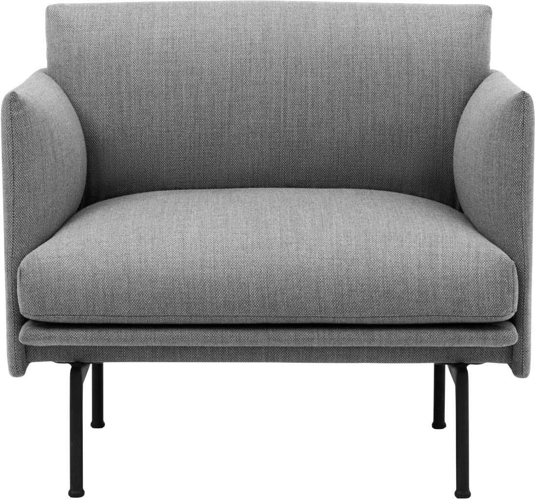 Muuto Outline Chair (2000x2000), Png Download