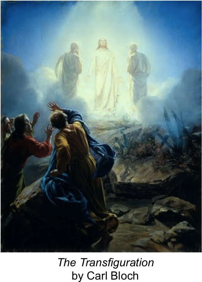 Jesus' Glory Our Glory - Transfiguration Of Jesus (668x941), Png Download
