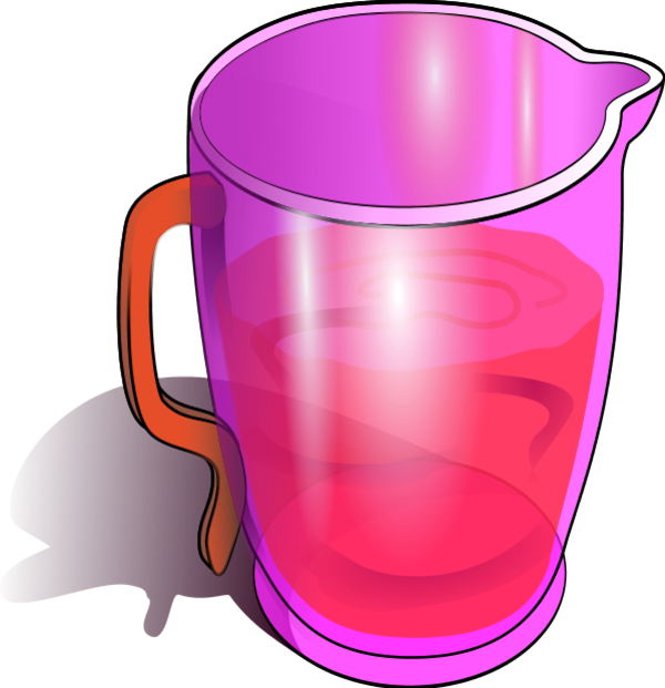 Red Jug - Jug Png Clipart (600x621), Png Download