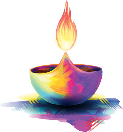 Happy Diwali Gif Card (404x433), Png Download