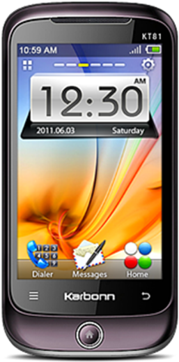 Indian Handset Vendor Karbonn Mobiles Has Announced - Karbonn Mobiles (291x550), Png Download