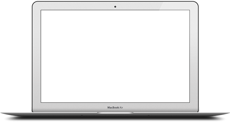 Air-about1 - Laptop Png White (800x437), Png Download