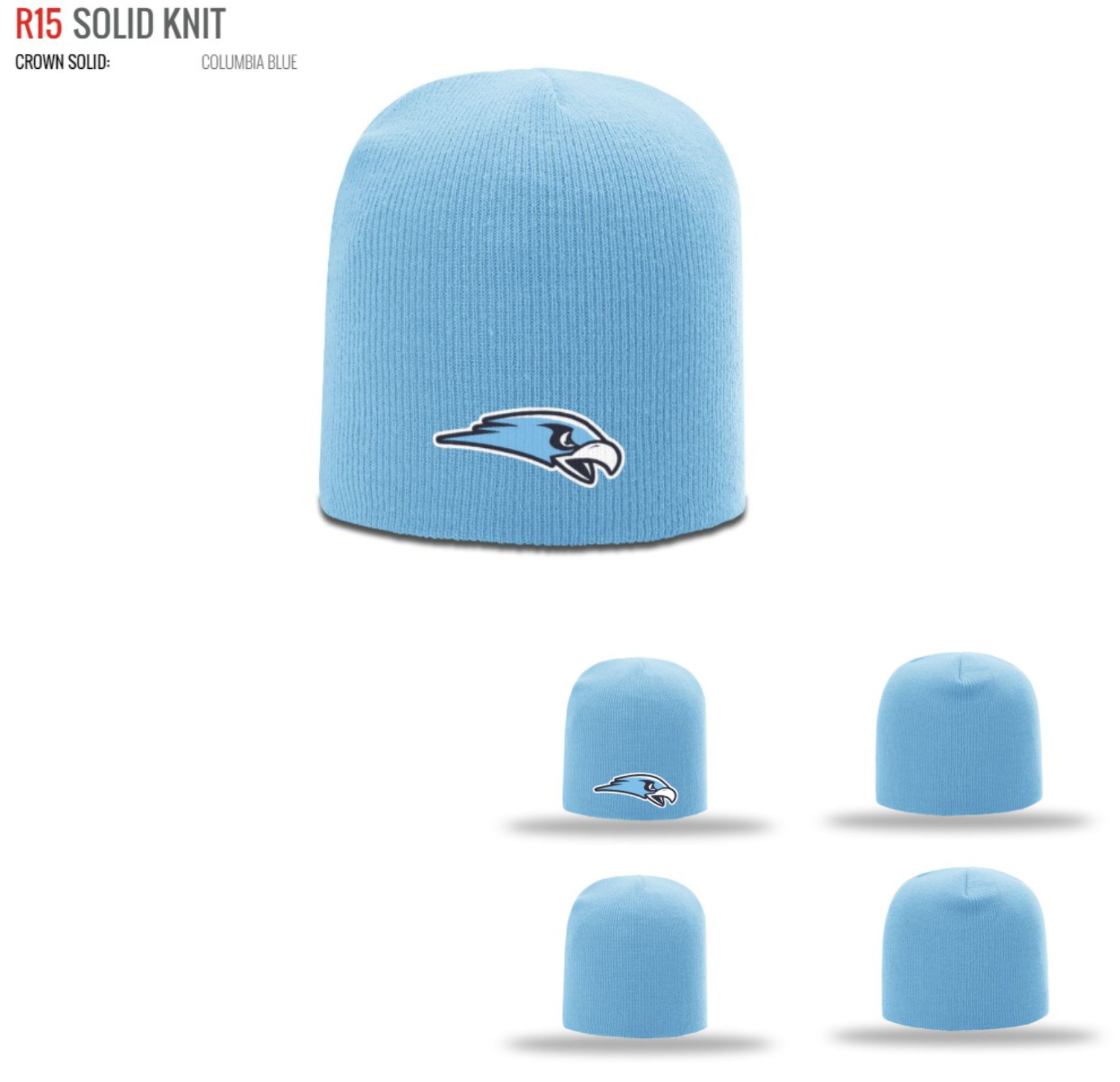 Sky R15 Hawks - Beanie (1726x1667), Png Download
