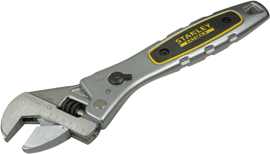 Stanley Fmht0-72184 Fatmax Ratcheting Adjustable Wrench (1200x1200), Png Download