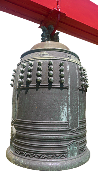 The Departure Bell, Rescued From A Burning Buddhist - Brass (320x569), Png Download