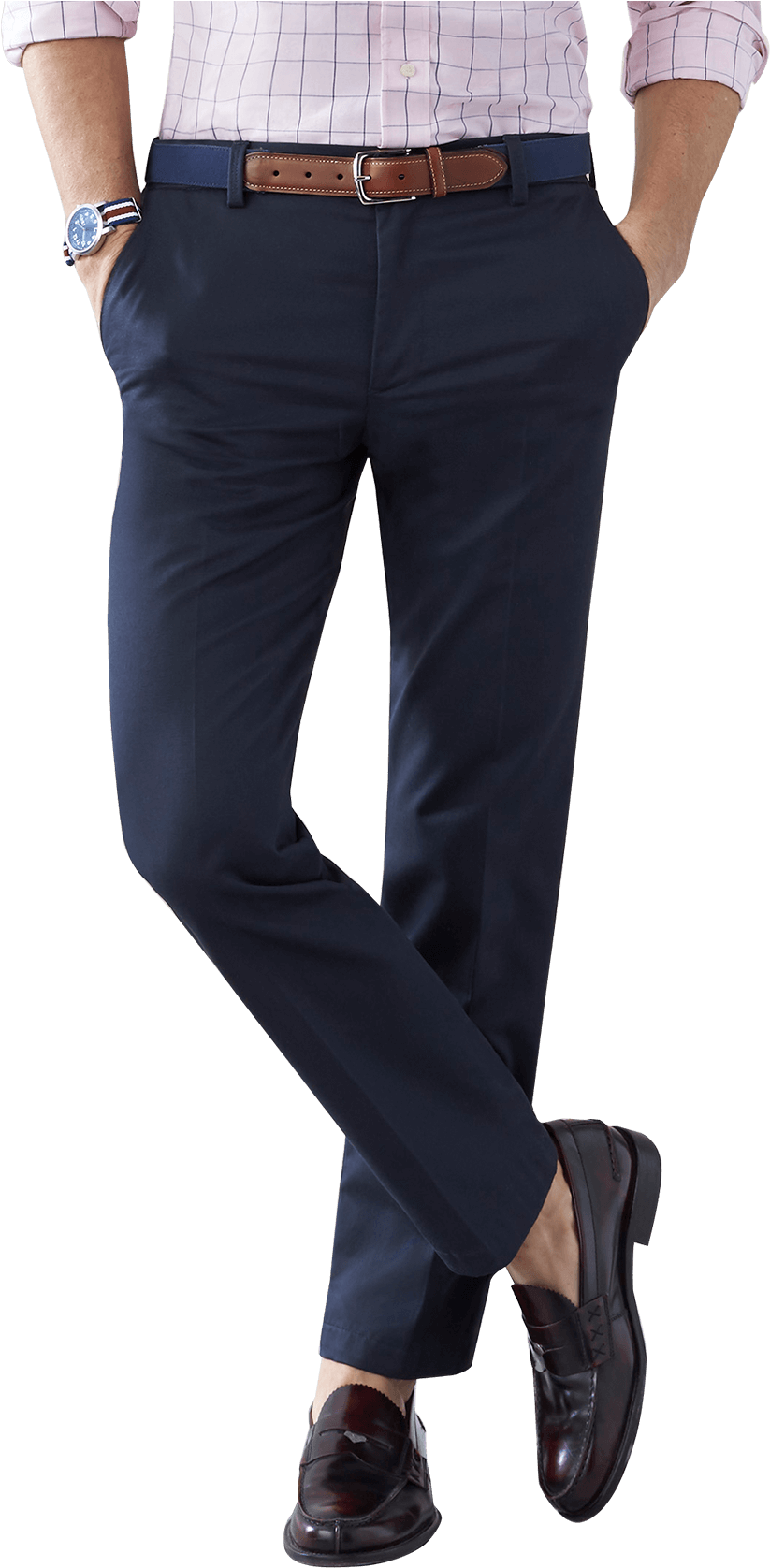 Slim - Mens Chinos 12 Inch Leg Opening (1440x1708), Png Download