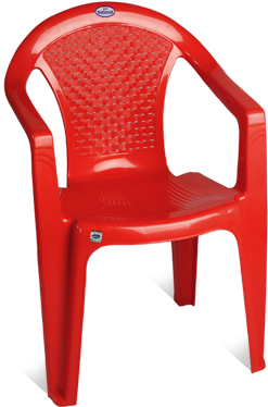 Medium Back Chair - Vv National Plastic Chairs (400x400), Png Download