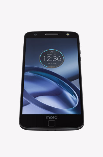 Download - Motorola Moto Z Droid - 32 Gb - Lunar Gray - Verizon (352x721), Png Download