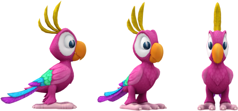 Bird - Cartoon (1000x563), Png Download
