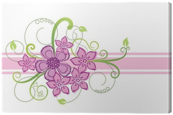 Floral Border Design (400x400), Png Download