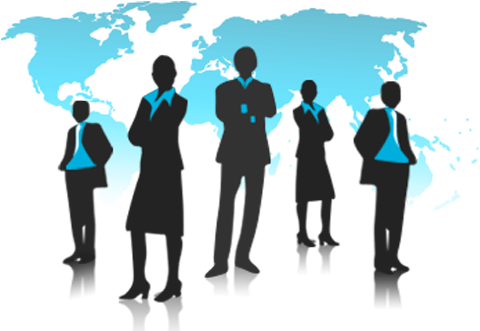 About National Marketing - World Map (500x350), Png Download